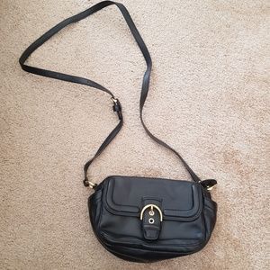 Black Coach crossbody